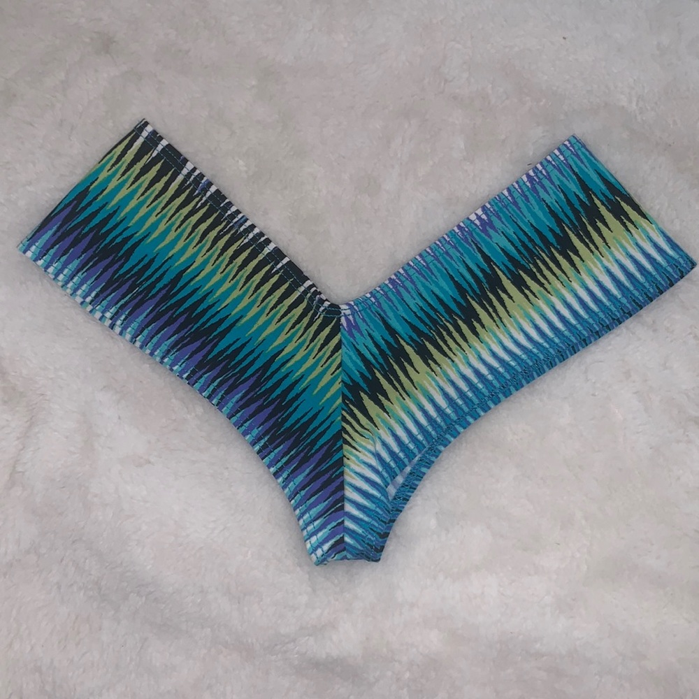 Brazilian boyshort festival bikini bottoms